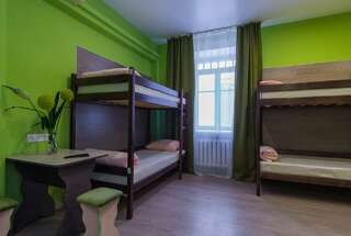 Гостиница Хостел Барнаул Барнаул Кровать в 6-местном общем женском номере-9